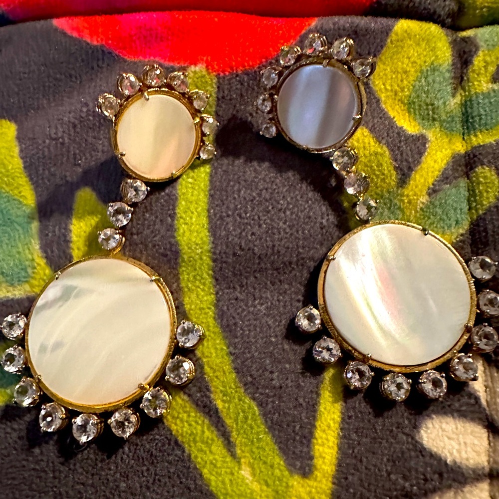Asha by ADM mother of pearl earrings